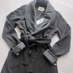 UGG Intimates & Sleepwear Gable Set Charcoal Plush Robe